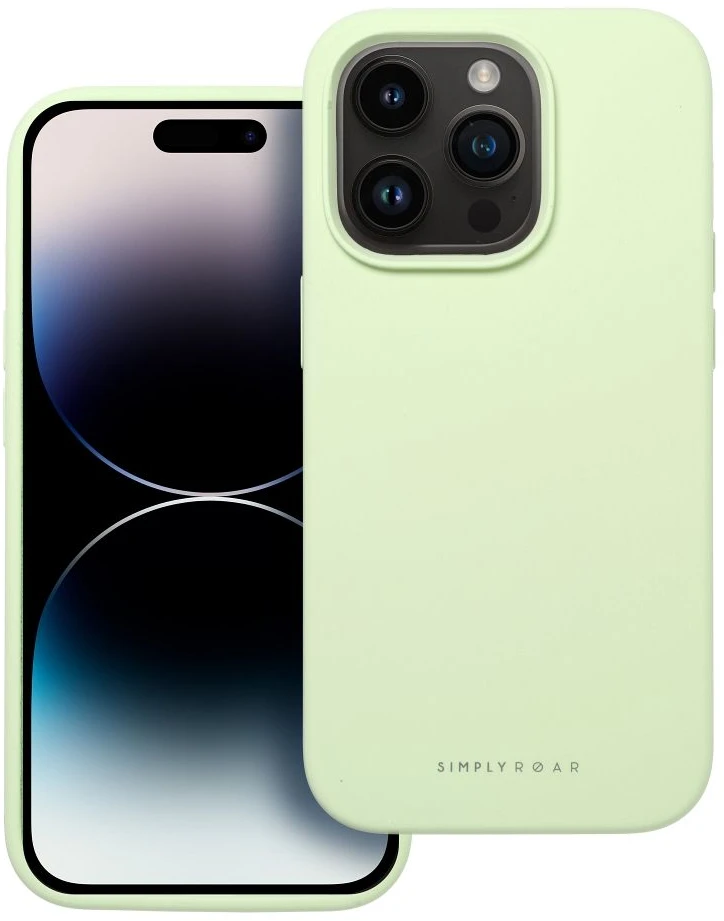 Dėklas ROAR case CLOUD SKIN for IPHONE 18 Pro / 17 Pro Light žalias