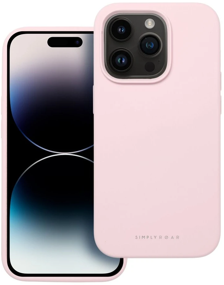 Dėklas ROAR case CLOUD SKIN for IPHONE 18 Pro / 17 Pro Light Rožinė