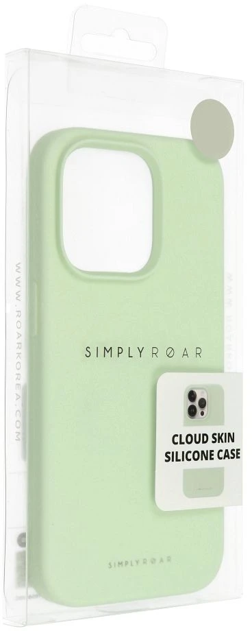 Dėklas ROAR case CLOUD SKIN for IPHONE 18 Pro Max / 17 Pro Max Light žalias