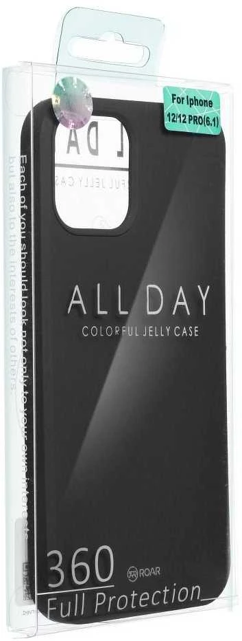 Dėklas ROAR case ALL DAY COLORFUL JELLY for IPHONE 13 juodas