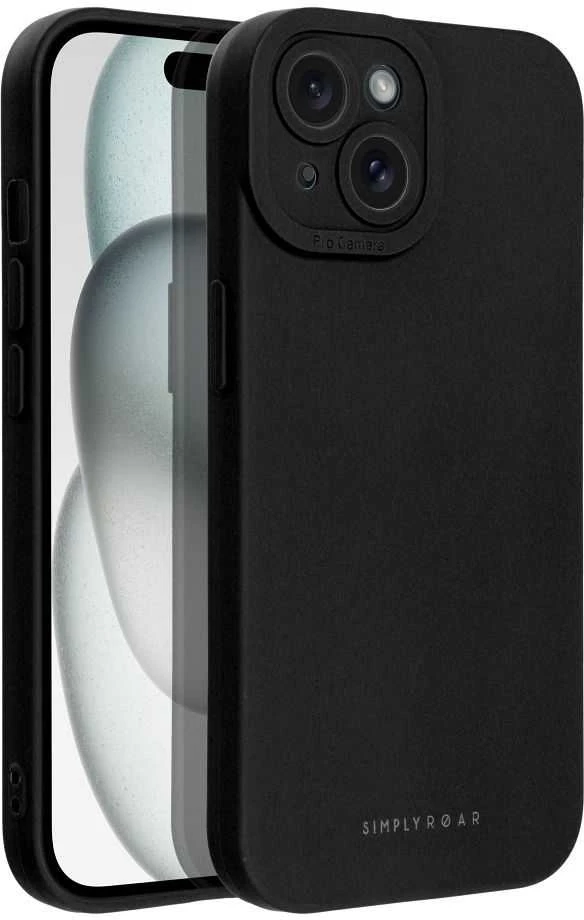 Dėklas ROAR case LUNA for IPHONE 15 Juodas