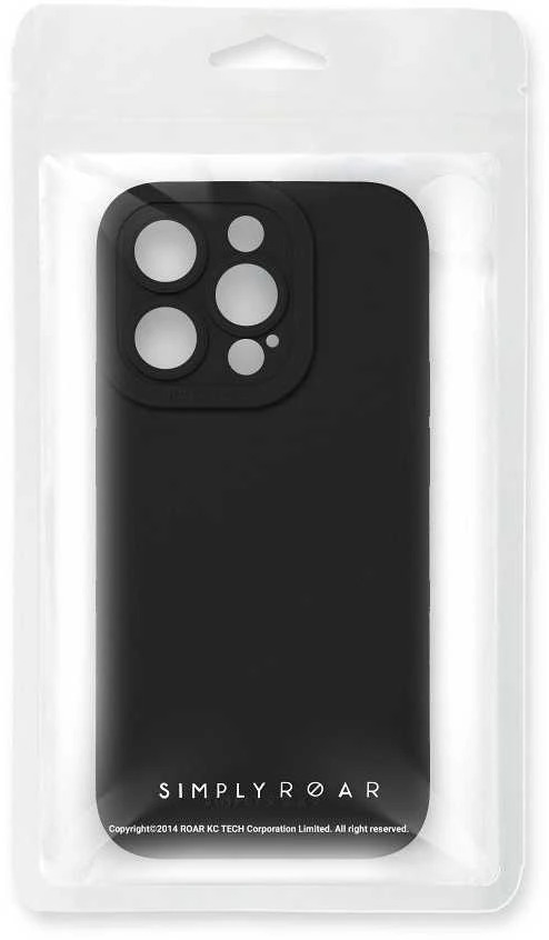 Dėklas ROAR case LUNA for IPHONE 17 Juodas
