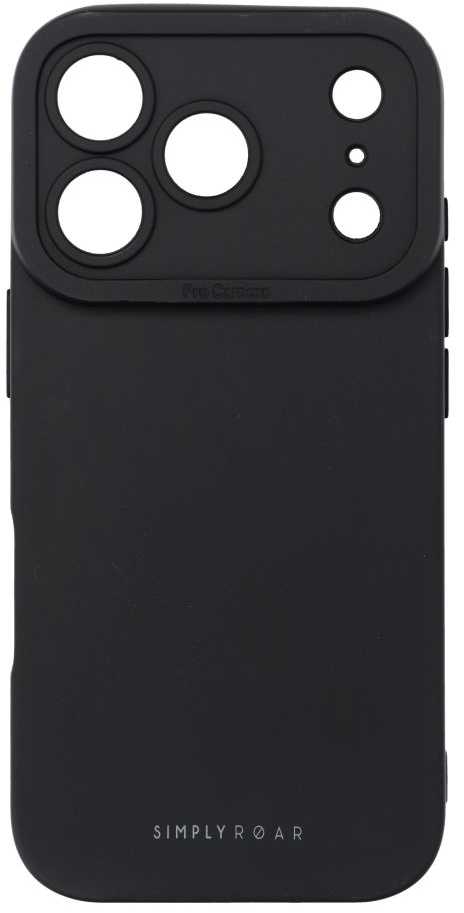 Dėklas ROAR case LUNA for IPHONE 17 Pro Juodas