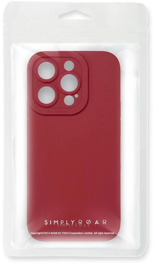 Dėklas ROAR case LUNA for IPHONE 18 Pro Max / 17 Pro Max Raudona