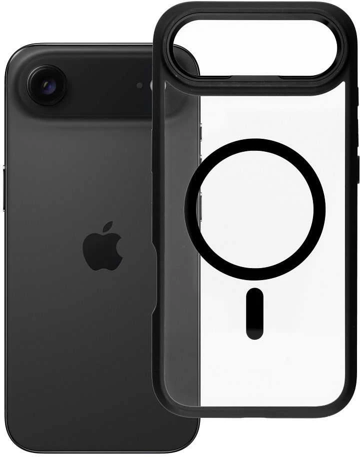 ROAR dėklas MAG BUMPER suderinamas su MagSafe, skirtas IPHONE 17 Air, juodas