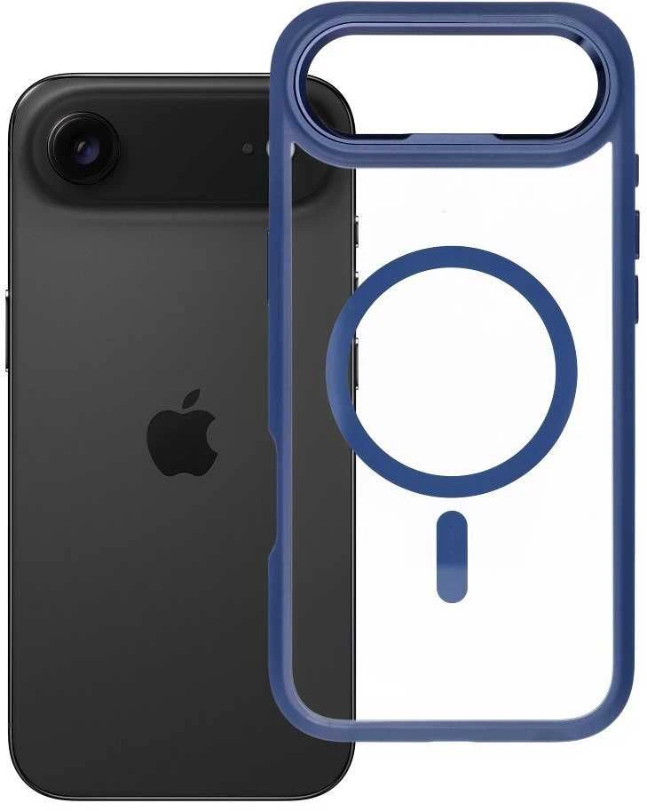 ROAR dėklas MAG BUMPER suderinamas su „MagSafe“, skirtas IPHONE 17 Air, tamsiai mėlynas
