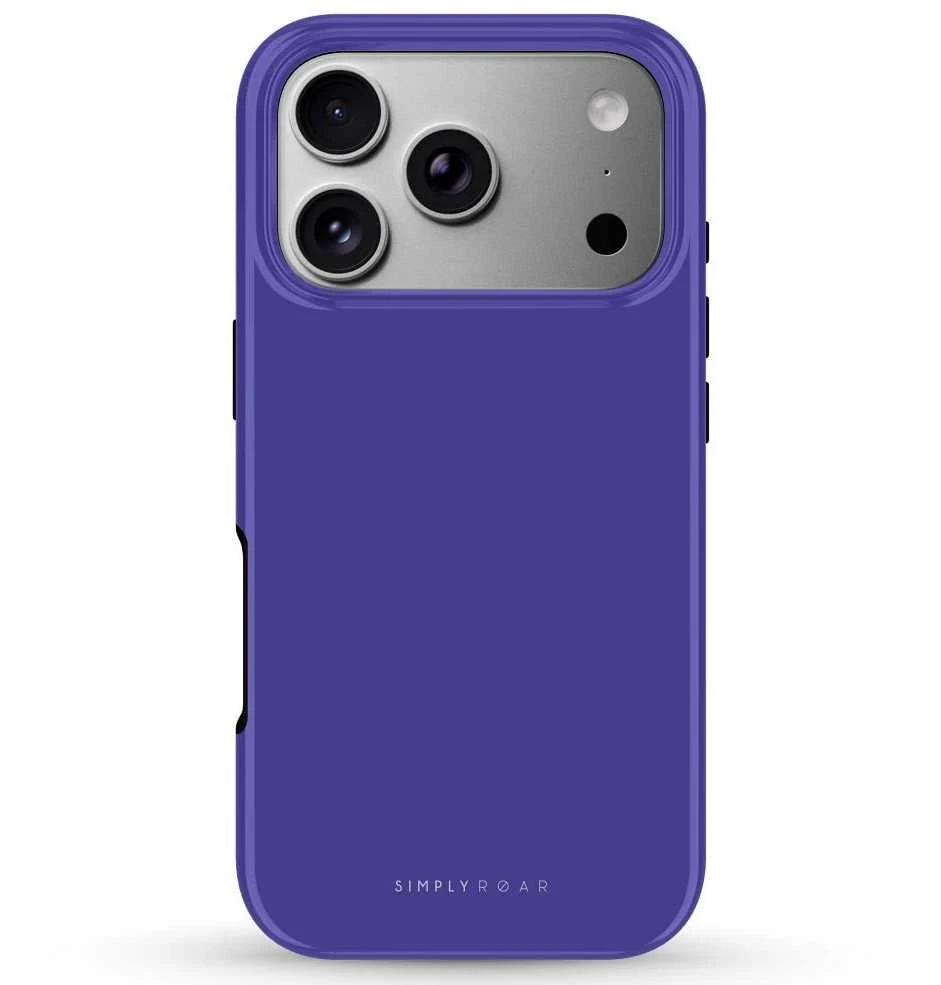 ROAR dėklas RAINBOW BUMPER suderinamas su MagSafe, skirtas IPHONE 17 Air violetinė