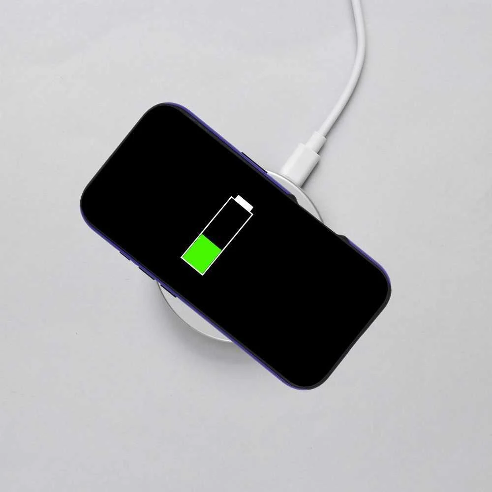 ROAR dėklas RAINBOW BUMPER suderinamas su MagSafe, skirtas IPHONE 17 Air violetinė
