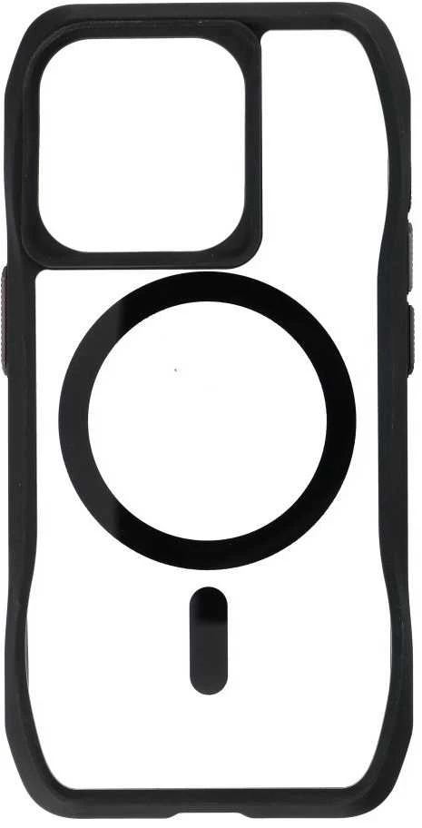 ROAR dėklas SLIM DEFENDER, suderinamas su „MagSafe“, skirtas IPHONE 15 Pro, juodas