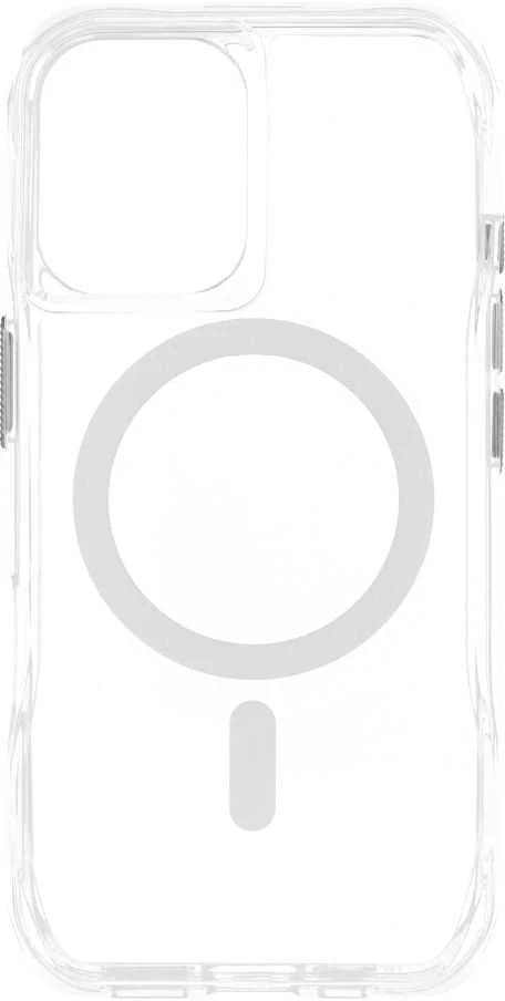 ROAR dėklas SLIM DEFENDER, suderinamas su „MagSafe“, skirtas IPHONE 16, skaidrus