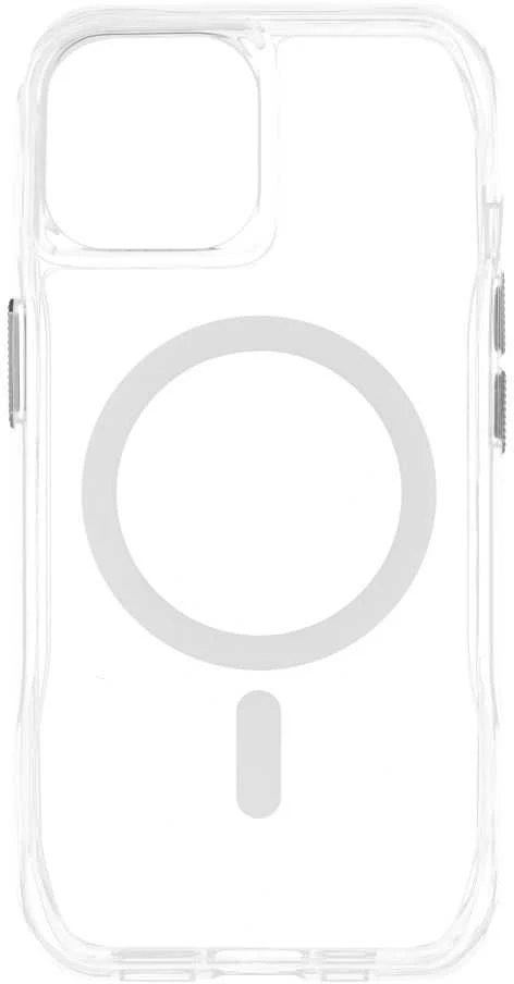 ROAR dėklas SLIM DEFENDER, suderinamas su „MagSafe“, skirtas IPHONE 15, skaidrus