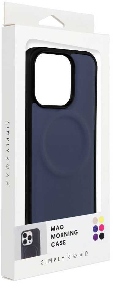 Fusion Accessories ROAR dėklas MAG MORNING, skirtas IPHONE 15 Plus navy