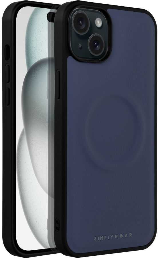 Fusion Accessories ROAR dėklas MAG MORNING, skirtas IPHONE 15 Plus navy