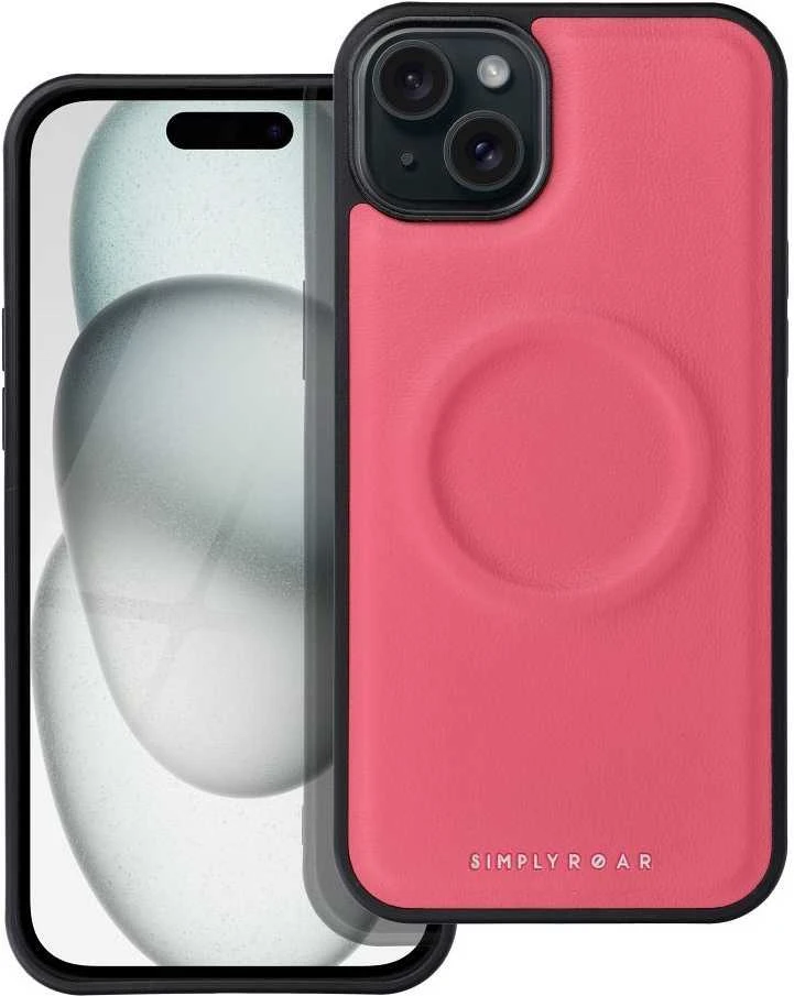 Fusion Accessories ROAR dėklas MAG MORNING, skirtas IPHONE 15 Plus karštai rožinei