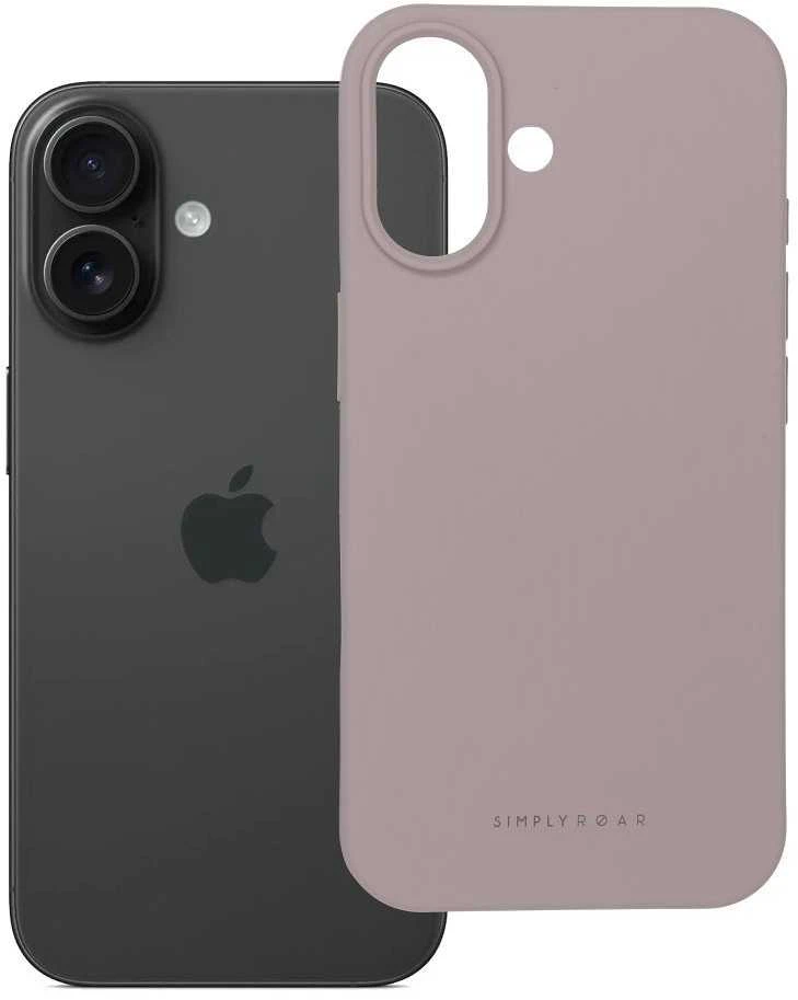„Roar Space“ dėklas – skirtas „iPhone 16“ – rausvos spalvos