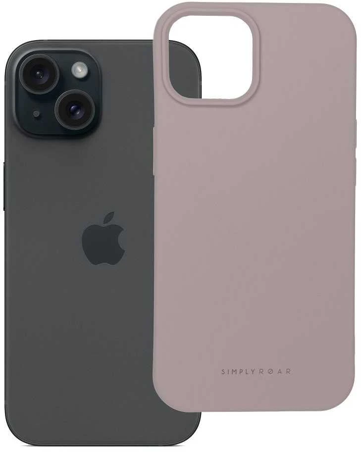 „Roar Space“ dėklas – skirtas „iPhone 15“ – rausvos spalvos