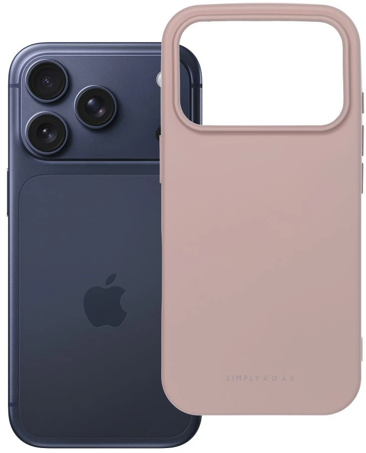 „Roar Space“ dėklas – skirtas „iPhone 17 Pro“ – rausvos spalvos