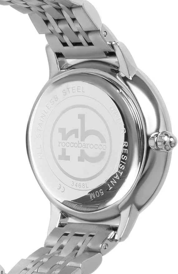 Rocco Barocco Laikrodis moterims ROCCOBAROCCO dėžutėSET RB.4659L-01M(zo506a)