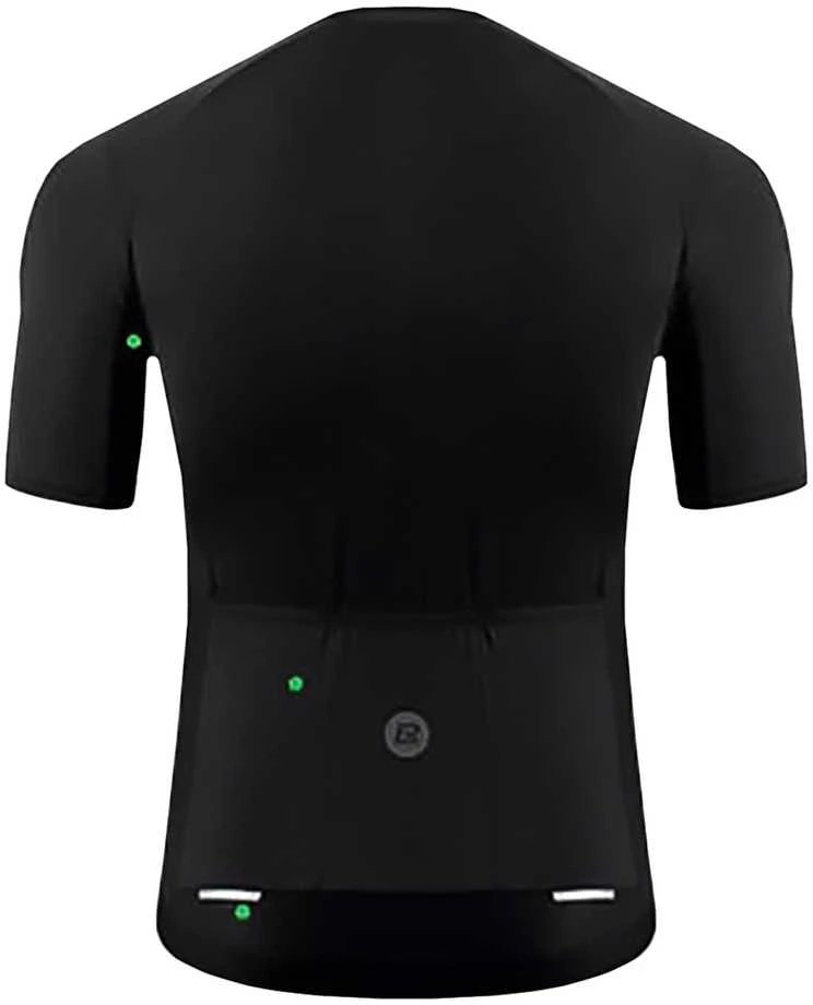 Rockbros 15120002007 short sleeve cycling jersey XXXXL – juodos spalvos