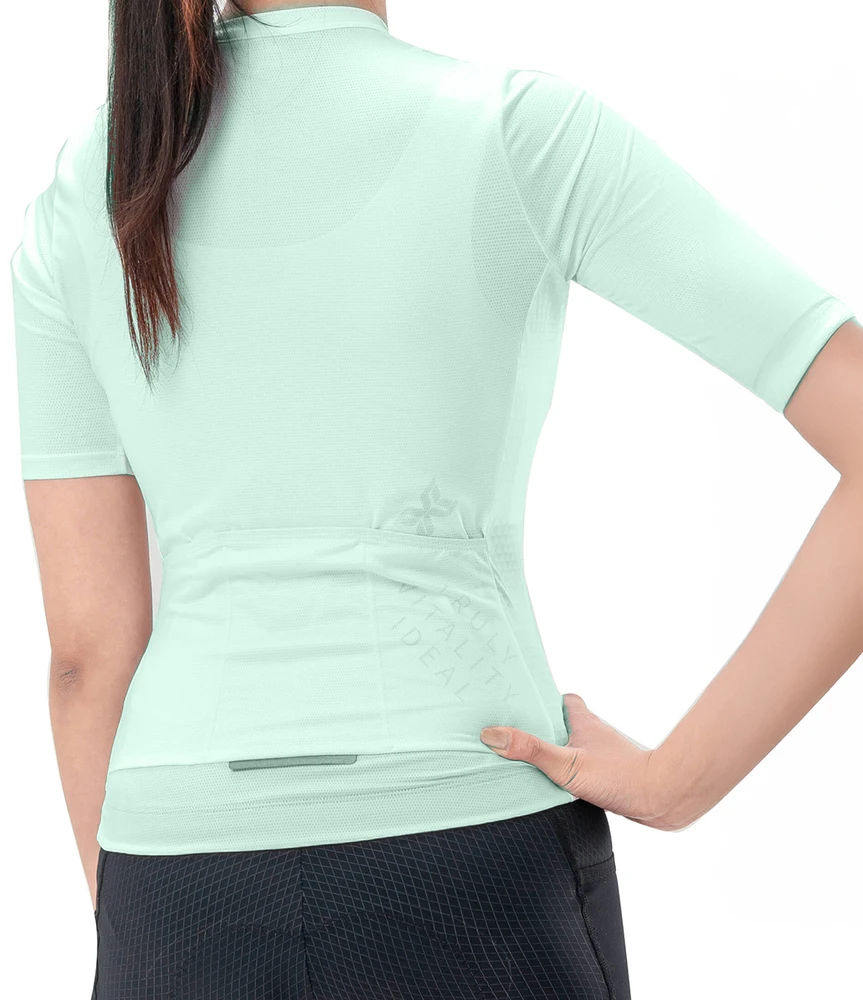 Rockbros 15210007003 TVI S Women's Cycling Jersey - Žalias