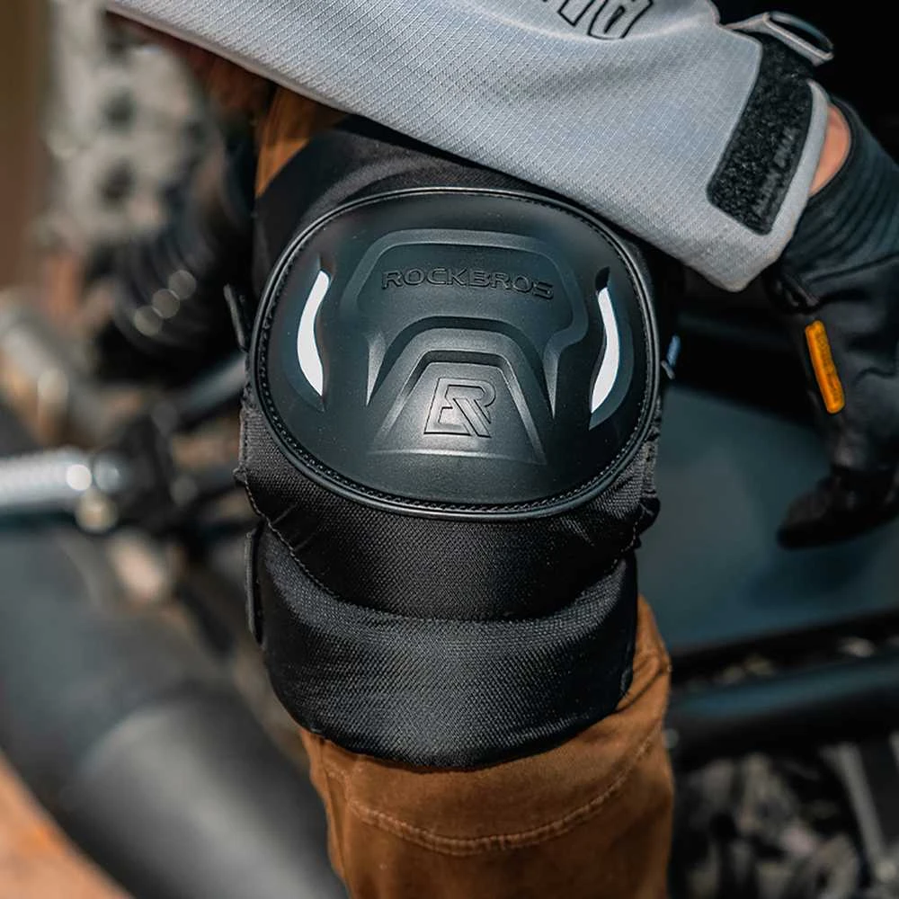 Rockbros 19230003001 knee pads – juodos spalvos