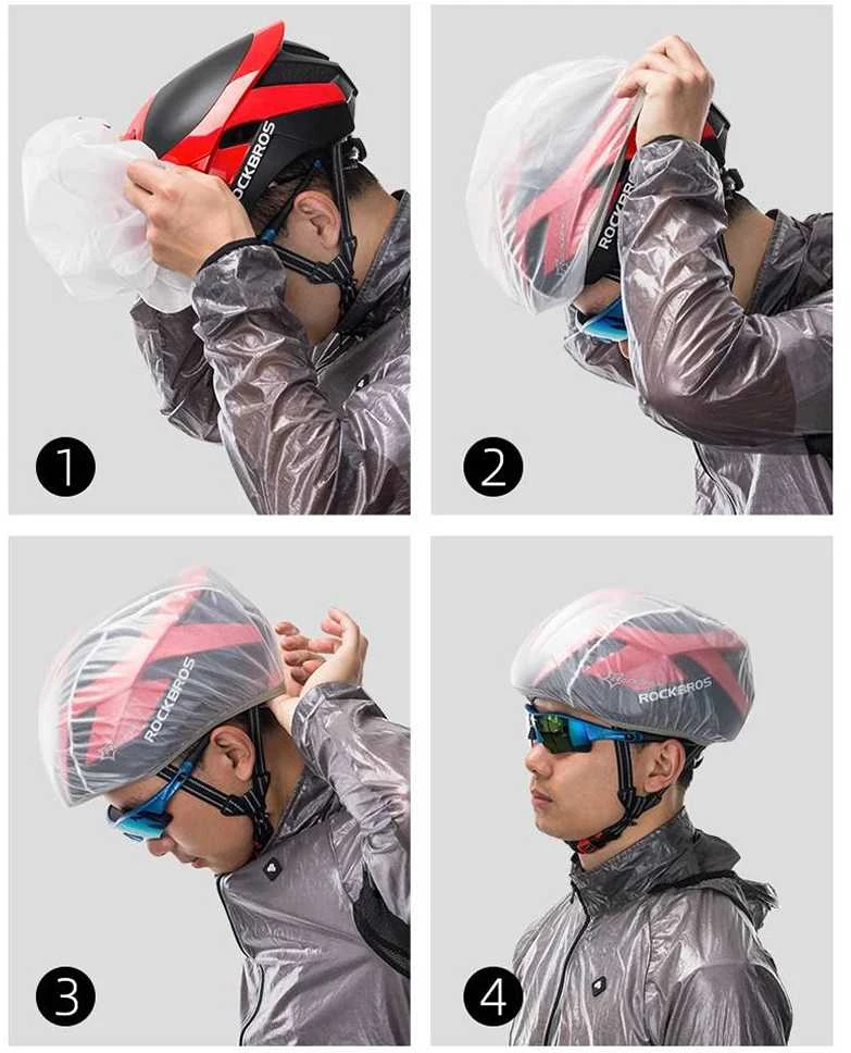 Rockbros 20001BK rain cover - juodas