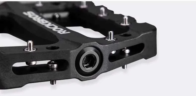 Rockbros 2017-12CBK Nylon Bicycle Pedal Set – juodos spalvos