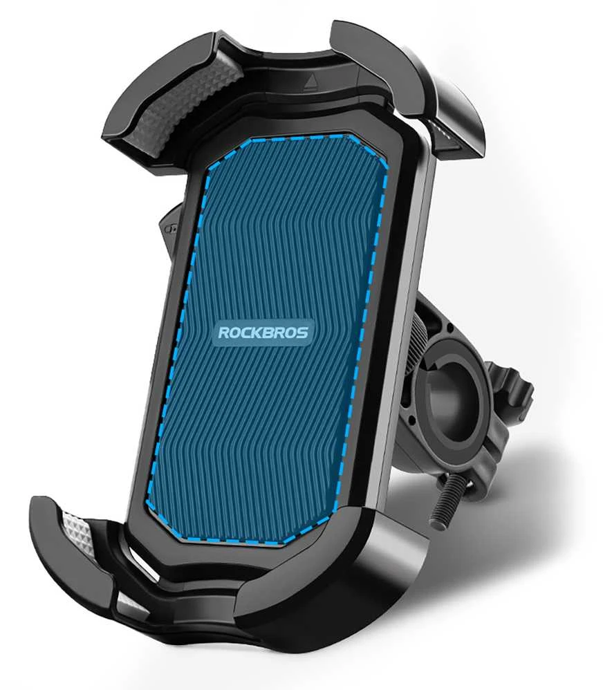 Rockbros 25210032005 Motociklo telefono laikiklis veidrodėliui – Juodas