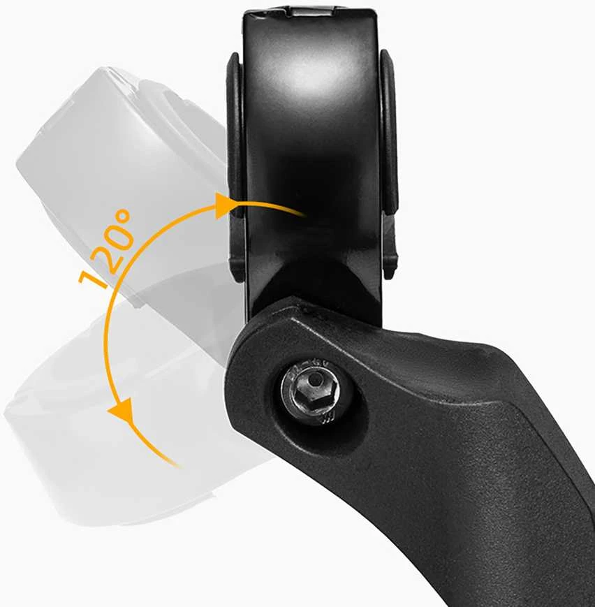 Rockbros 26210001003 Rearview Left Bicycle Mirror - Juodas