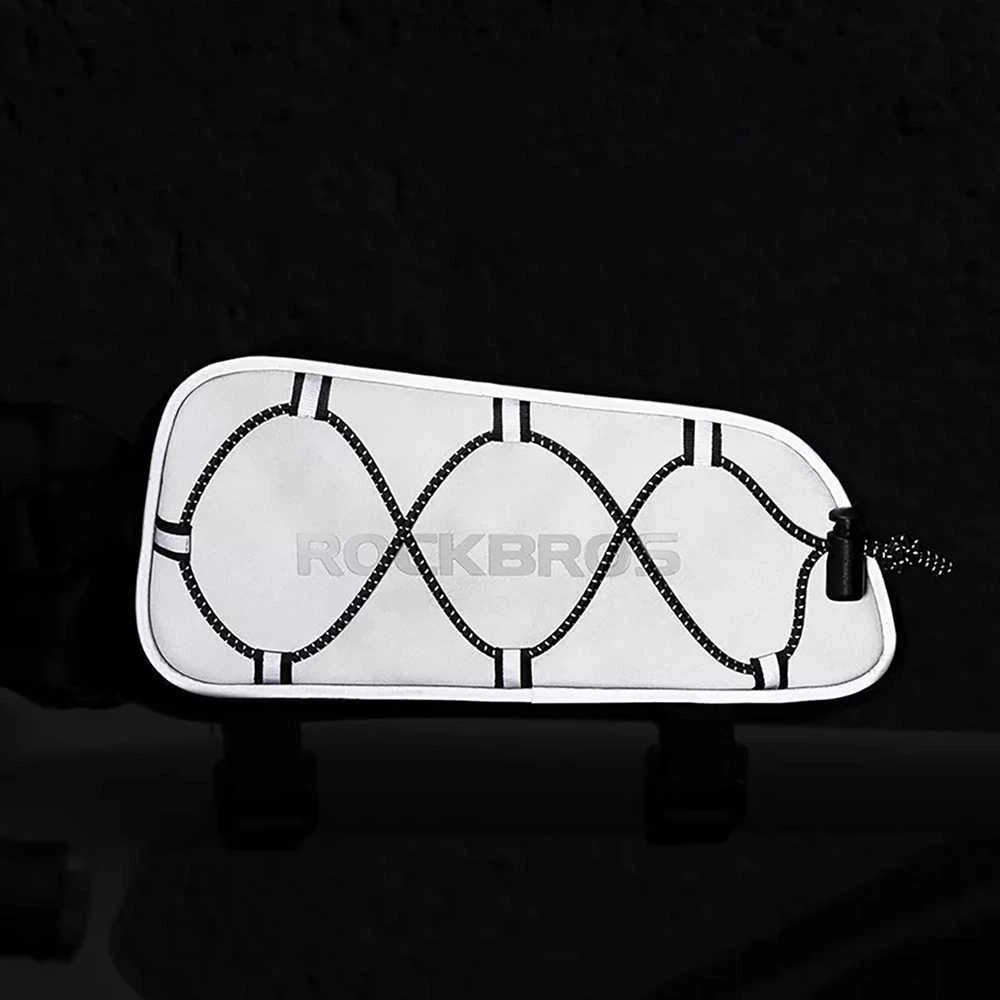 Rockbros 3012010901 bike frame bag 0.9 l – sidabrinis