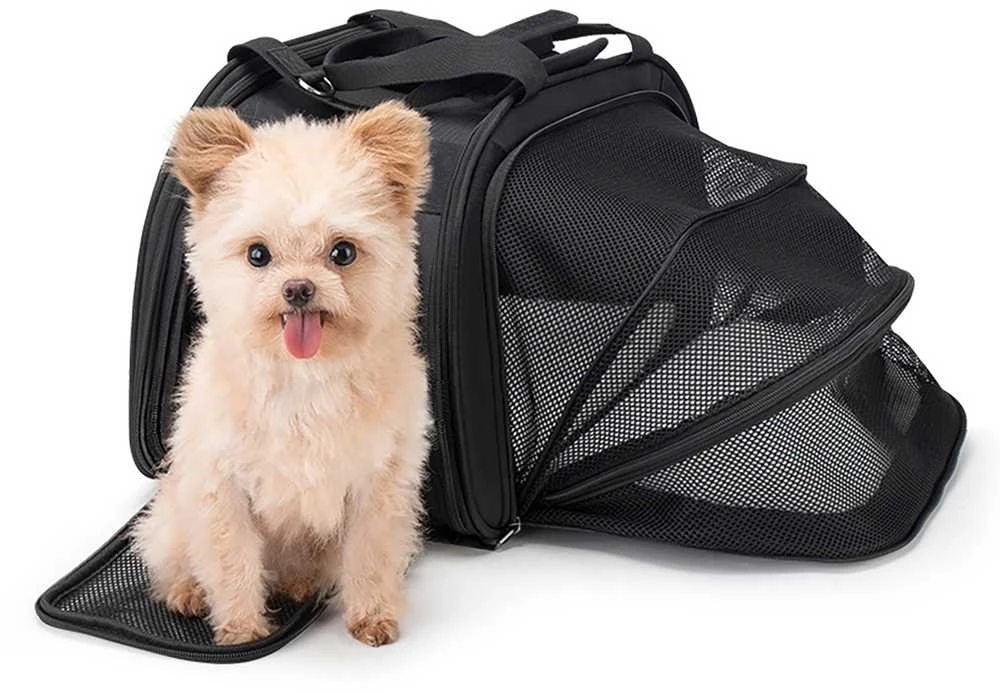 Rockbros 30140028001 transport krepšys dviračiui for cats and dogs – juodos spalvos