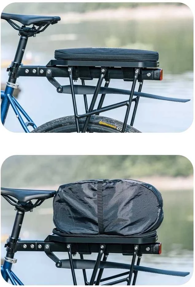 Krepšys Rockbros 30140062001 na bagażnik rowerowy 5 l - juoda