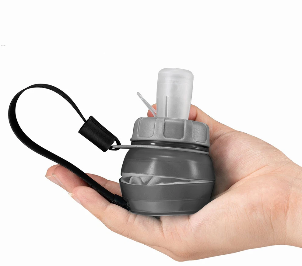 Gertuvė Rockbros 350017001 minkšta kolba, tekančio vandens butelis, 500 ml - baltas