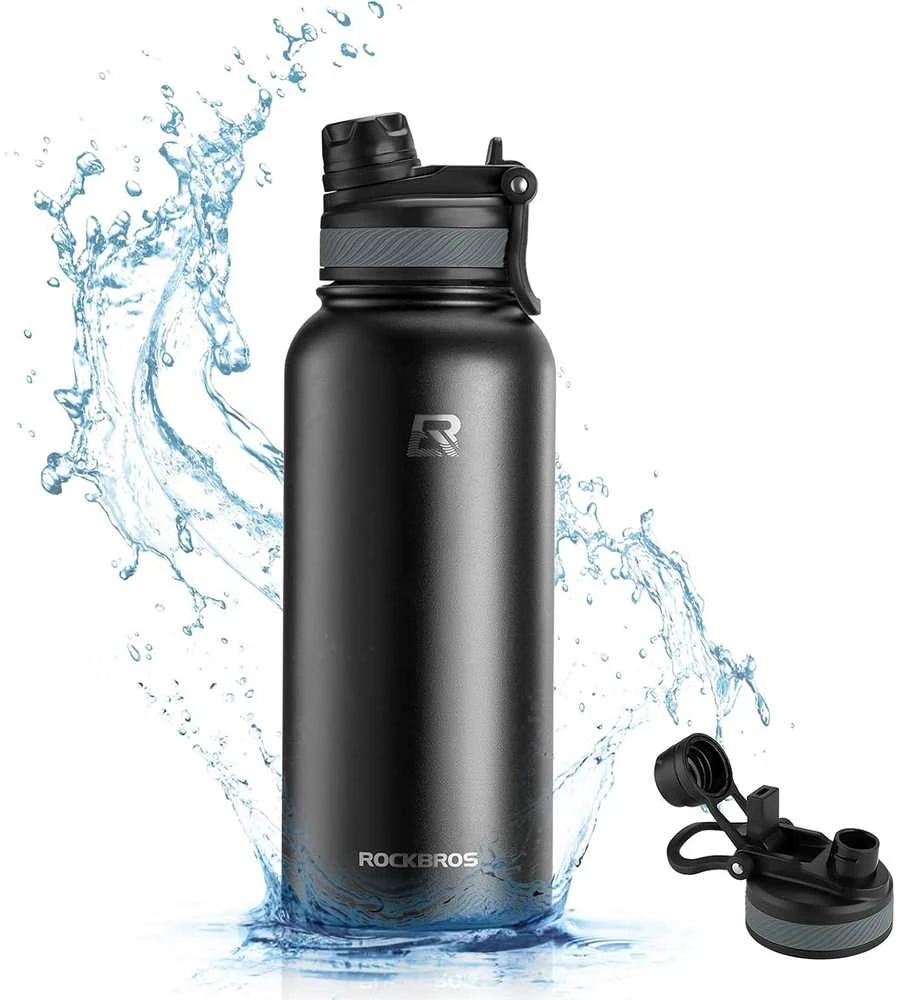 Rockbros 35210029001 thermal bottle for bicycle drinks 550 ml - juodas