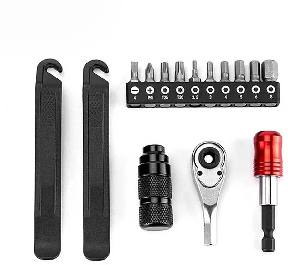 Rockbros 43210049001 bicycle repair kit - juodas