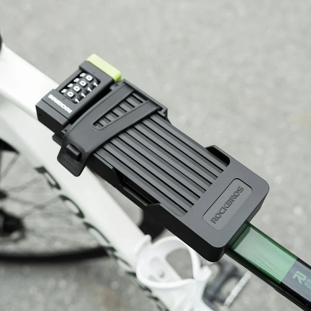 Rockbros 829 Folding Code Bike Lock - Juodas