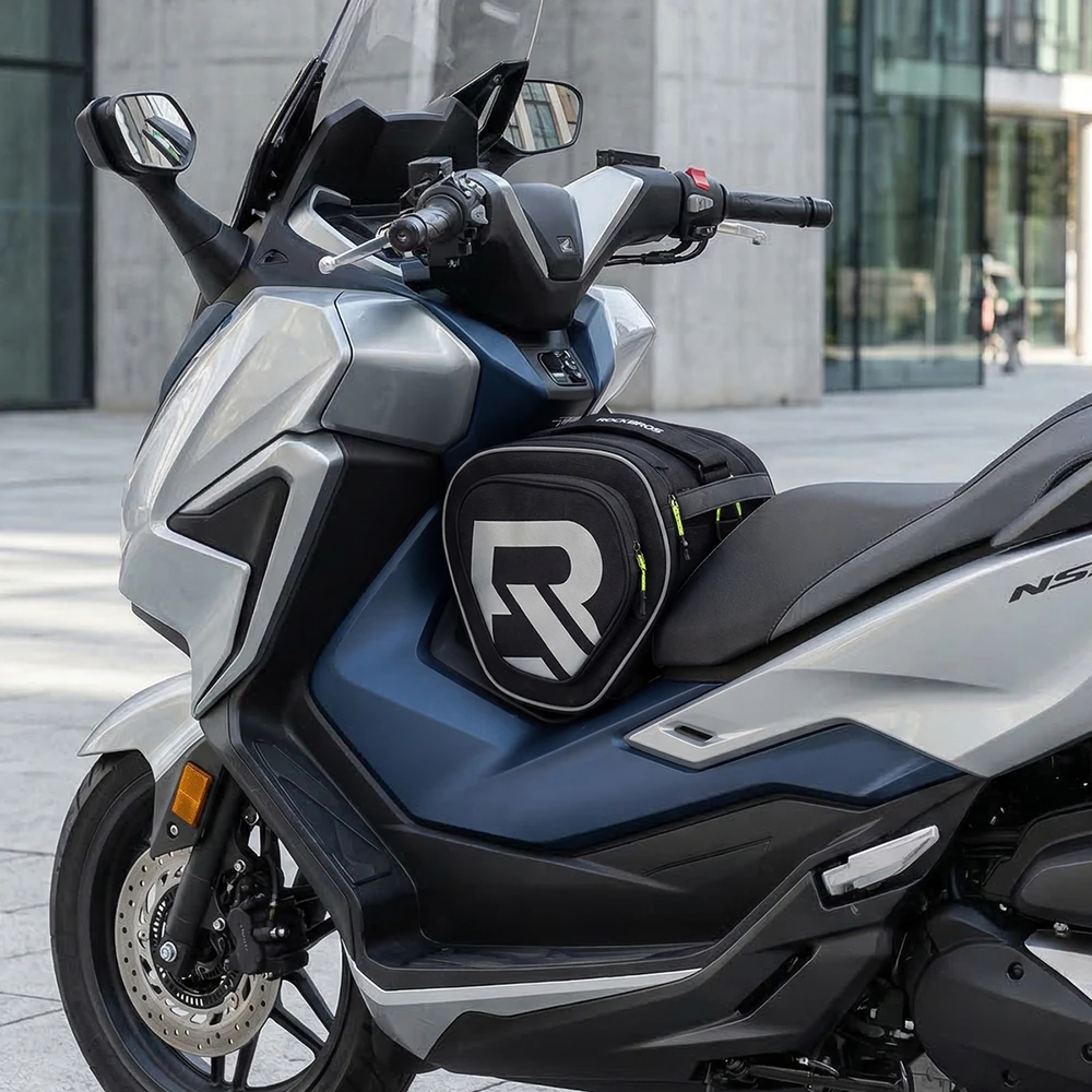 Rockbros A40-1 motociklo bako krepšys 12 l motociklams - Juodas