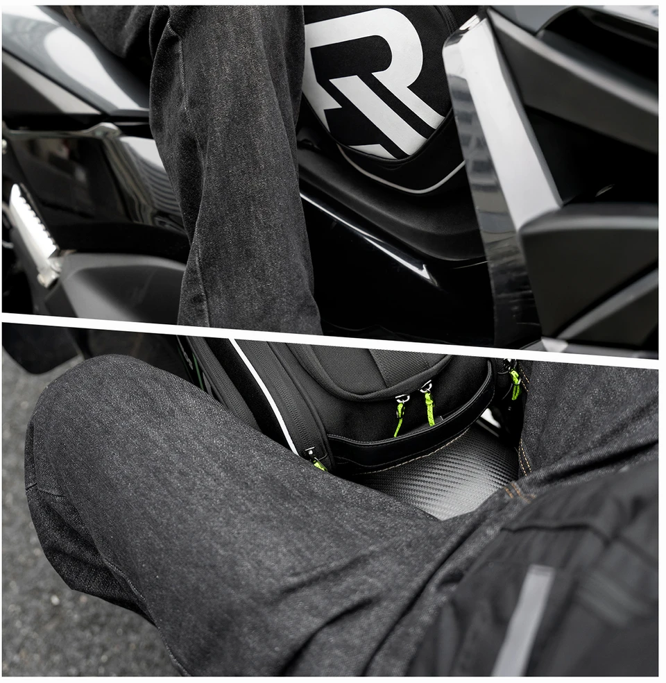 Rockbros A40-1 motociklo bako krepšys 12 l motociklams - Juodas