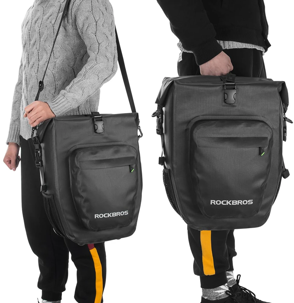 Rockbros AS-001 Atsparus vandeniui Trunk Bag 27L - Juodas