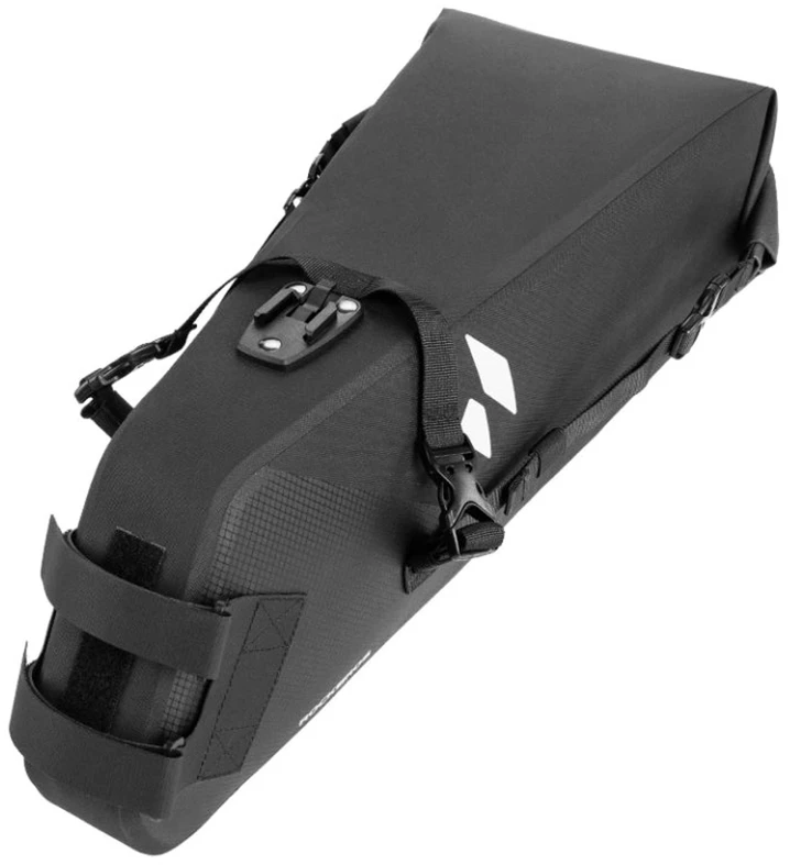 Rockbros AS-157 RideMate Atsparus vandeniui Saddle Bag - Juodas