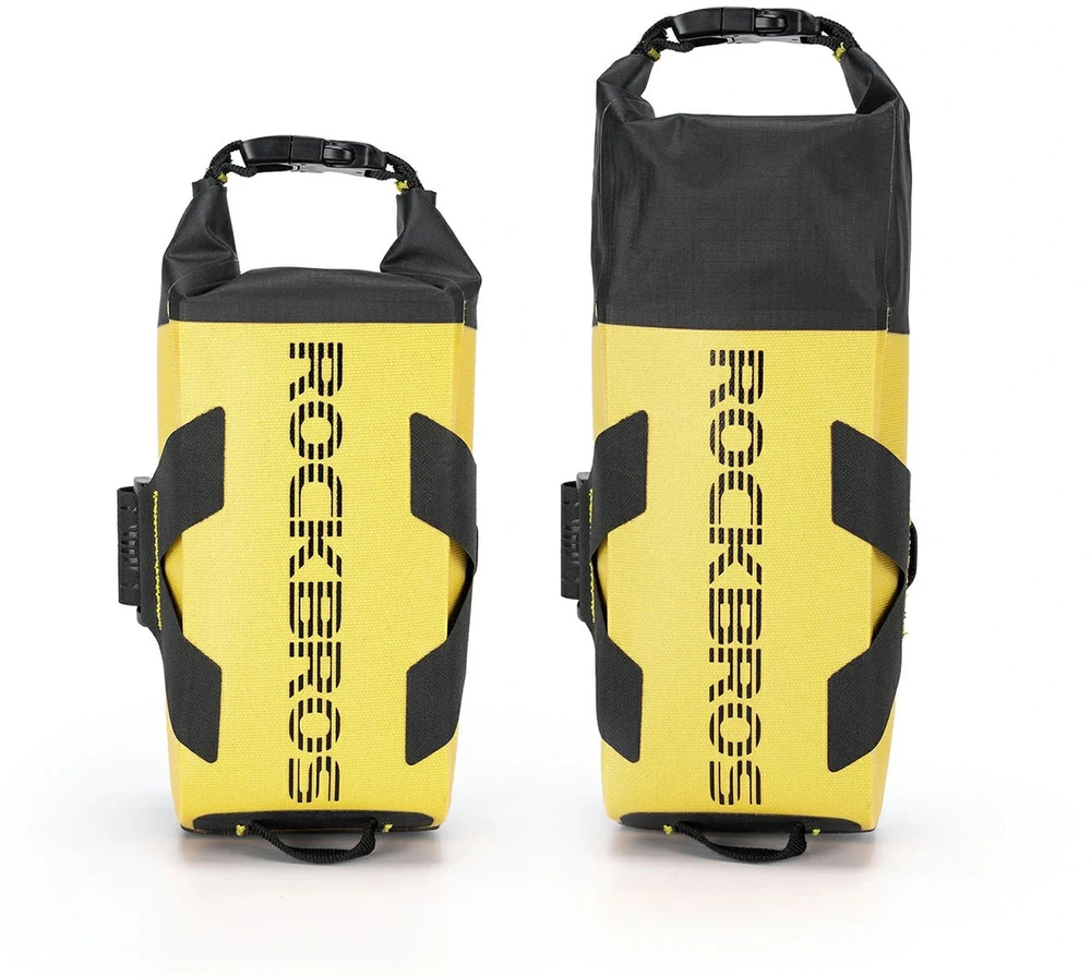 Rockbros AS-161 Down Tube Bike Bag Atsparus vandeniui 1L - Geltona