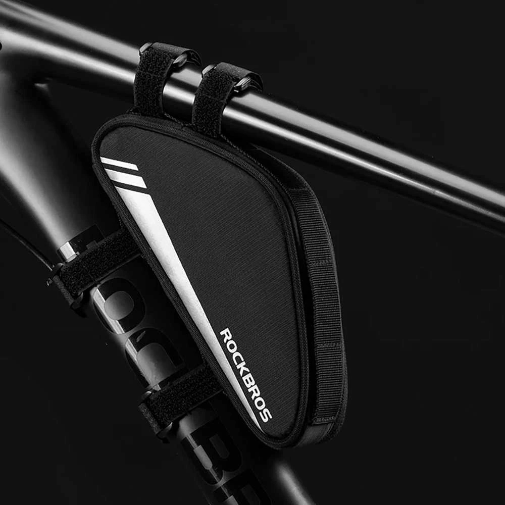Rockbros B55-BK krepšys dviračiui for frame 0.7 l – juodos spalvos