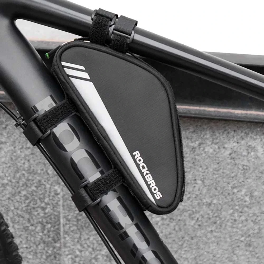 Rockbros B55-BK krepšys dviračiui for frame 0.7 l – juodos spalvos