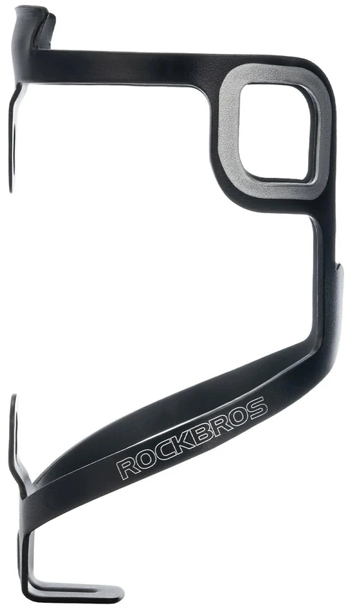 Rockbros BBC2504 itin lengvas aliuminio butelio laikiklis - Juodas