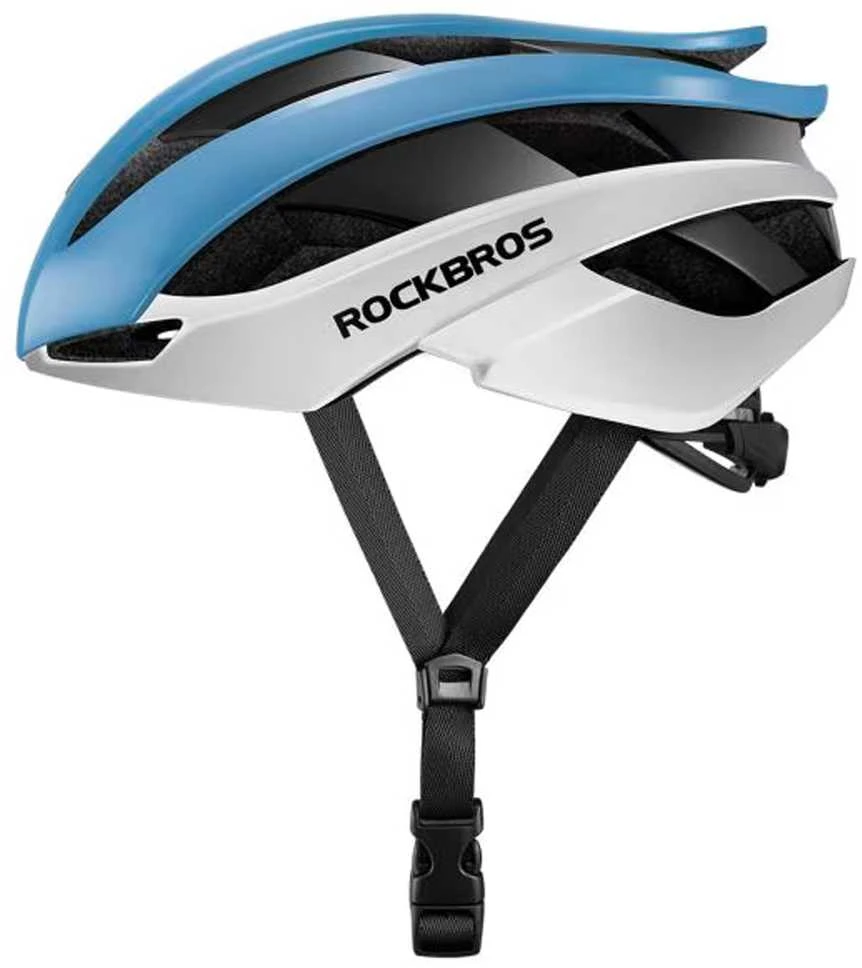 Rockbros bicycle helmet 10110004003 dydis L - mėlynas and baltas