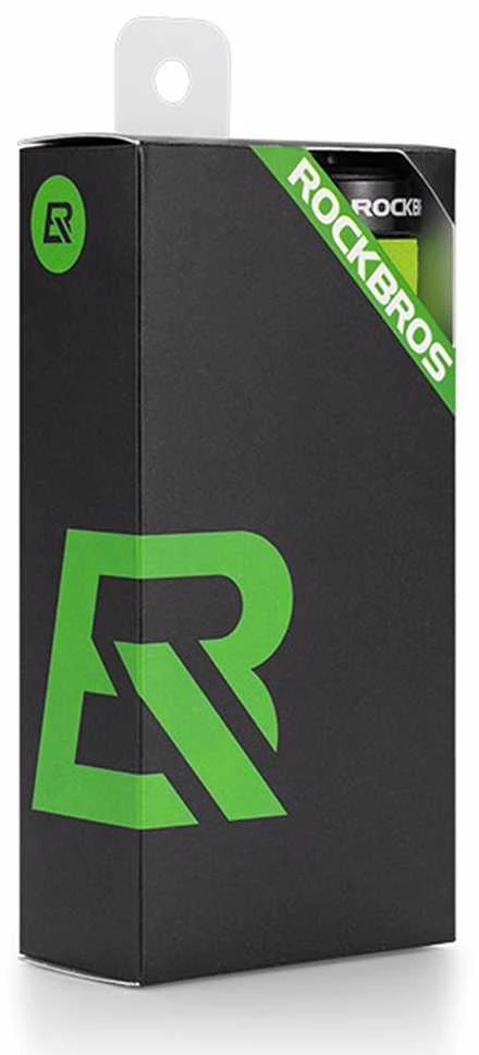 Rockbros BT1001GNBK kempininės dviračio vairo rankenėlės – žalios ir juodos spalvos