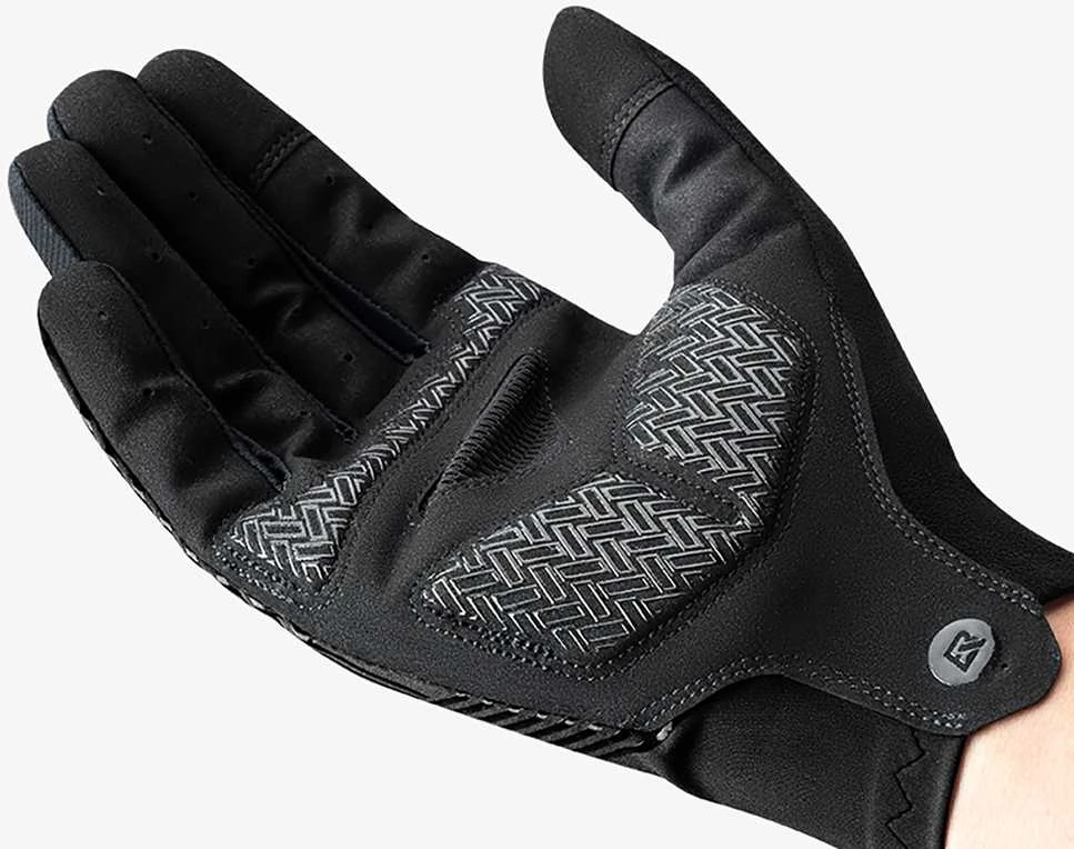 Rockbros cycling pirštinės spring/summer/autumn, full, size: L – juodos spalvos