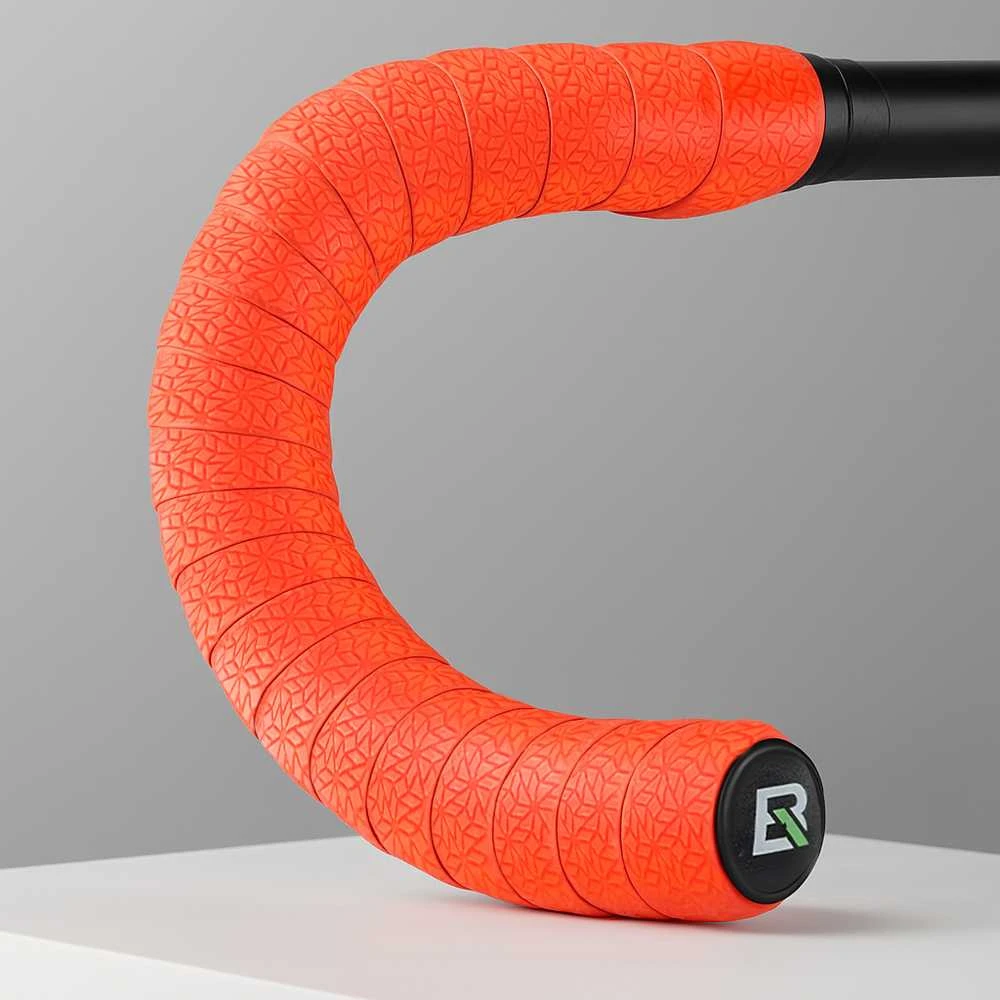 Rockbros EVA Embossed dviračio vairo juosta – oranžinės spalvos