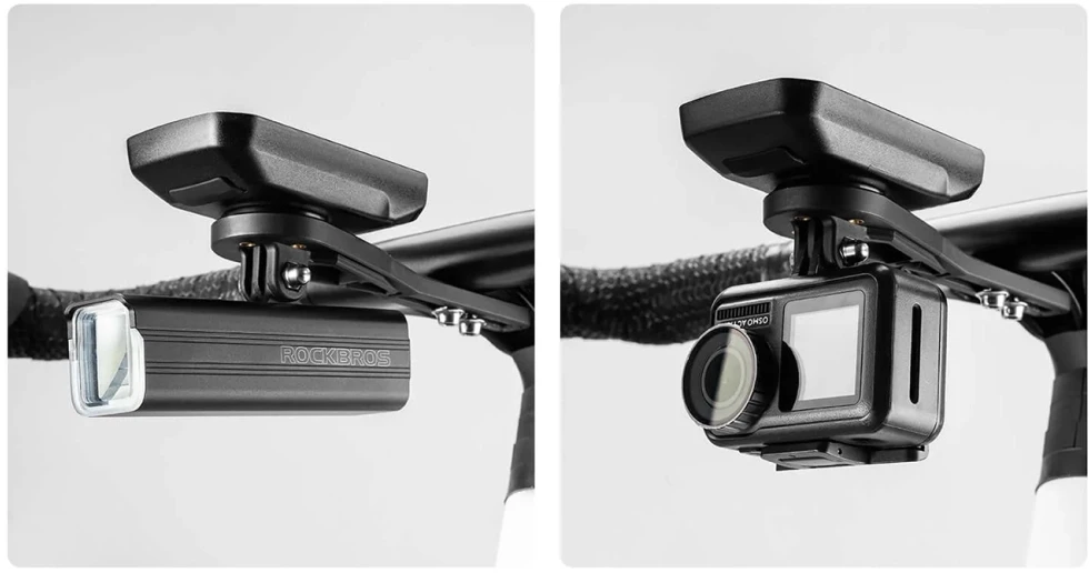 Rockbros FK-307S Nylon Bike Computer Holder - Juodas