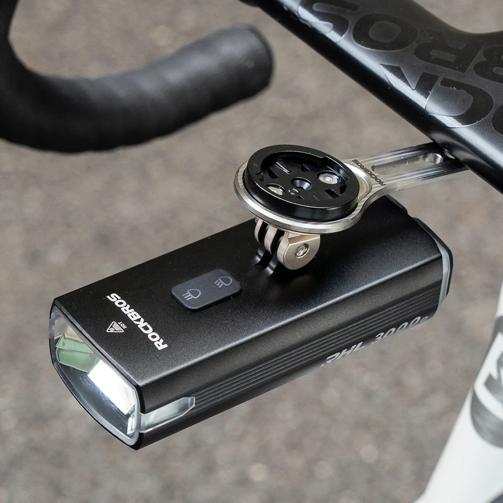 Rockbros FK-307T titano lydinio dviračio kompiuterio laikiklis – titanas